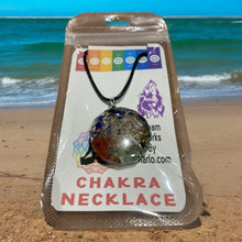 Load image into Gallery viewer, Aragonite Chakra Necklace