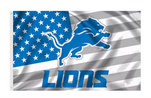 Load image into Gallery viewer, Detroit Lions Flag 3x5