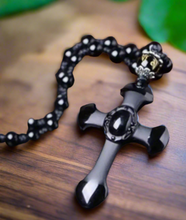 Load image into Gallery viewer, Black Obsidian Necklace