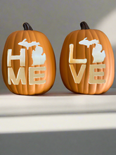 Load image into Gallery viewer, Foam Pumpkin Michigan