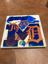Load image into Gallery viewer, Detroit Sports Team Coasters