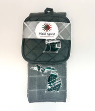 Load image into Gallery viewer, Michigan Sports Teams Potholder & Towel