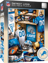 Load image into Gallery viewer, Detroit Lions - Locker Room 500 Piece Puzzle