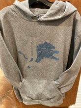 Load image into Gallery viewer, Detroit Lions Rhinestone Gildan Hoodie