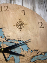 Load image into Gallery viewer, Great Lakes 3D Wall Clock