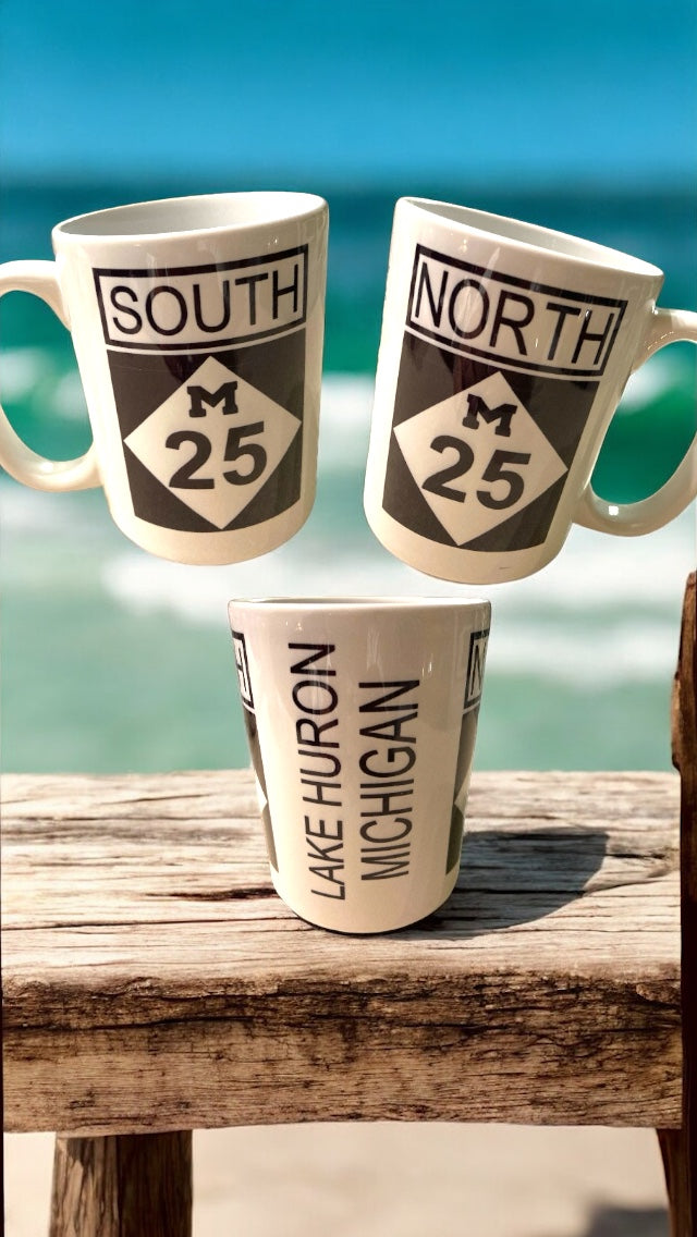 25 coffee mugs Michigan M25 Coffee Mug – MI Creator's Cove