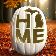 Load image into Gallery viewer, Foam Pumpkin Michigan