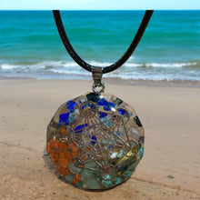 Load image into Gallery viewer, Aragonite Chakra Necklace
