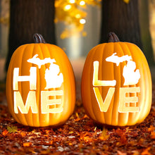 Load image into Gallery viewer, Foam Pumpkin Michigan