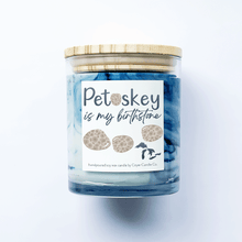 Load image into Gallery viewer, 11 oz Candle Jars - Petoskey is My Birthstone