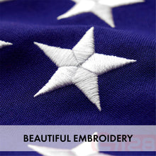 Load image into Gallery viewer, G128 American Flag 4x6 Ft Embroidered Spun 220GSM Polyester