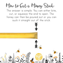 Load image into Gallery viewer, Honey Sticks (3pk)