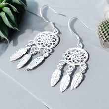 Load image into Gallery viewer, Dreamcatcher Sterling Silver Jewelry Set