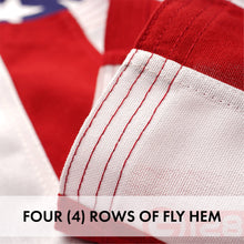 Load image into Gallery viewer, G128 American Flag 4x6 Ft Embroidered Spun 220GSM Polyester