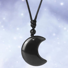 Load image into Gallery viewer, Crystal Moon Necklace