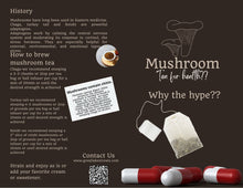 Load image into Gallery viewer, Great Lakes Treats Michigan Wild Harvested Chaga, 15 Convenient Tea Bags