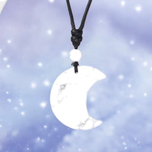 Load image into Gallery viewer, Crystal Moon Necklace