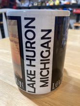 Load image into Gallery viewer, Lake Huron Michigan Sun/Moon Rise 15oz Coffee Mug