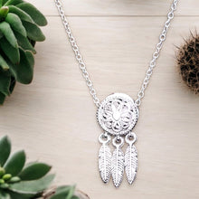 Load image into Gallery viewer, Dreamcatcher Sterling Silver Jewelry Set