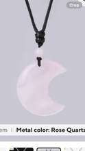Load image into Gallery viewer, Crystal Moon Necklace
