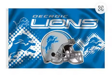 Load image into Gallery viewer, Detroit Lions Flag 3x5