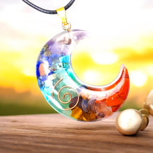 Load image into Gallery viewer, Aragonite Chakra Necklace