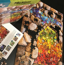 Load image into Gallery viewer, Michigan: Our State Rocks 550-Piece Puzzle