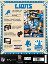 Load image into Gallery viewer, Detroit Lions - Locker Room 500 Piece Puzzle