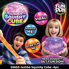 Load image into Gallery viewer, JUMBO Squishy Cube