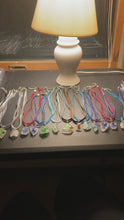 Load and play video in Gallery viewer, Lake Huron Beach Glass Necklace