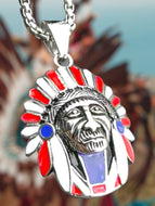 Indian Head Necklace