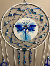 Load image into Gallery viewer, Dreamcatcher Dragonfly White
