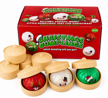 Load image into Gallery viewer, Christmas Holiday Mystery Squishy Dumpling ⛄️🎄🎅
