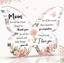 Load image into Gallery viewer, Mom Acrylic Butterfly
