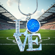 Detroit Lions Necklace