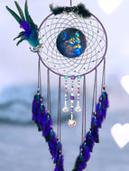 Dreamcatcher Purple Cat