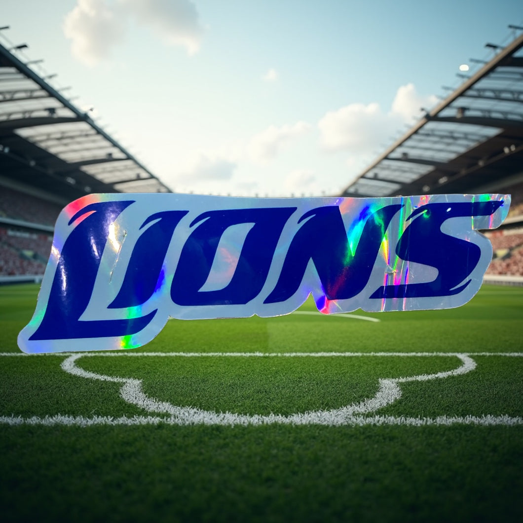 Detroit Lions Sticker 3 Inch