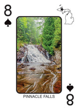 Load image into Gallery viewer, WATERFALLS OF MICHIGAN - Playing Cards - Euchre Friendly
