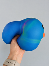 Load image into Gallery viewer, Jumbo Tie Dye Duck Squishy- Sensory Toy 🦆🌈
