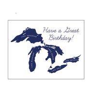 Have a Great Birthday! Great Lakes Letterpress Card