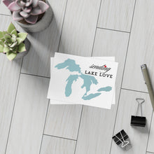 Load image into Gallery viewer, Sending Lake Love Michigan | Home State Greeting Card
