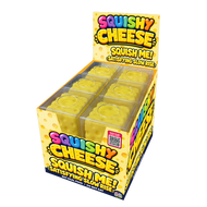 Fun Doh Slow Rise Cheese Squishies | Viral Sensory Display