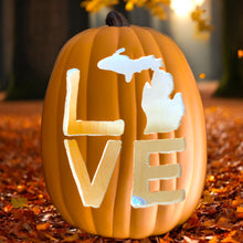 Load image into Gallery viewer, Foam Pumpkin Michigan
