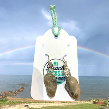 Load image into Gallery viewer, Lake Huron Michigan Petoskey Stone Earrings
