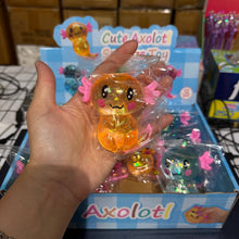 Load image into Gallery viewer, Sugar Squeeze Glitter Axolotl Toy | A055
