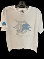 Detroit Lions Rhinestone Gildan Shirt
