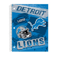 Detroit Lions Spiral Notebook