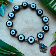 Eye of Protection Hamza Hand Bracelet