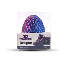 Load image into Gallery viewer, 3D Printed Dragon With Egg Fidget Toy - Multiple Colours
