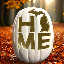 Load image into Gallery viewer, Foam Pumpkin Michigan
